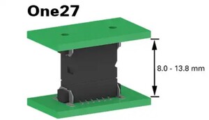 ept | One27 SMT BTB connectors for 8mm to 13.8mm distance