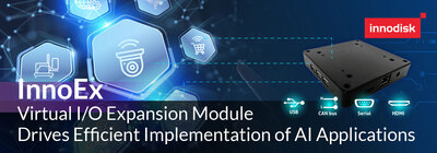 Innodisk’s InnoEx Virtual I/O Expansion Module Drives Efficient Implementation of AI Applications