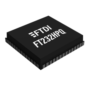 FT232HPQ<br></b>USB Hi-Speed Type-C<br>Single Channel<br>with Single Power Delivery (PD) Port IC<br>QFN-56