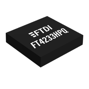 FT4233HPQ<br>USB Hi-Speed Type-C, Quad Channel<br>with Dual PD Ports