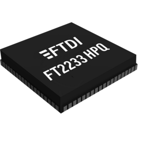 FT2233HPQ<br>USB Hi-Speed Type-C, Dual Channel<br> with dual power delivery