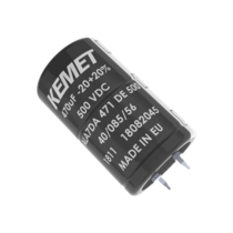 Kemet: ALV70 Series - High Voltage 750V Snap-In Aluminum Electrolytic Capacitors