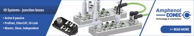 Conec: New IO Systems junction boxes