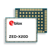 u-blox announces the ZED-X20D - “motion-independent” dual-antenna, all-band GNSS heading module for high precision mass market applications