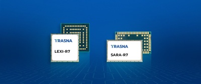 LEXI-R7 and SARA-R7 modules are optimized for low power and cost efficiency, enabling scalable cellular IoT deployments